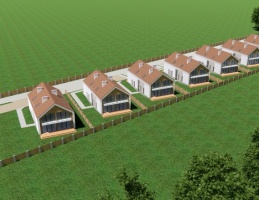 Działka pod zabudowę 72 apartamentów wakacyjnych 